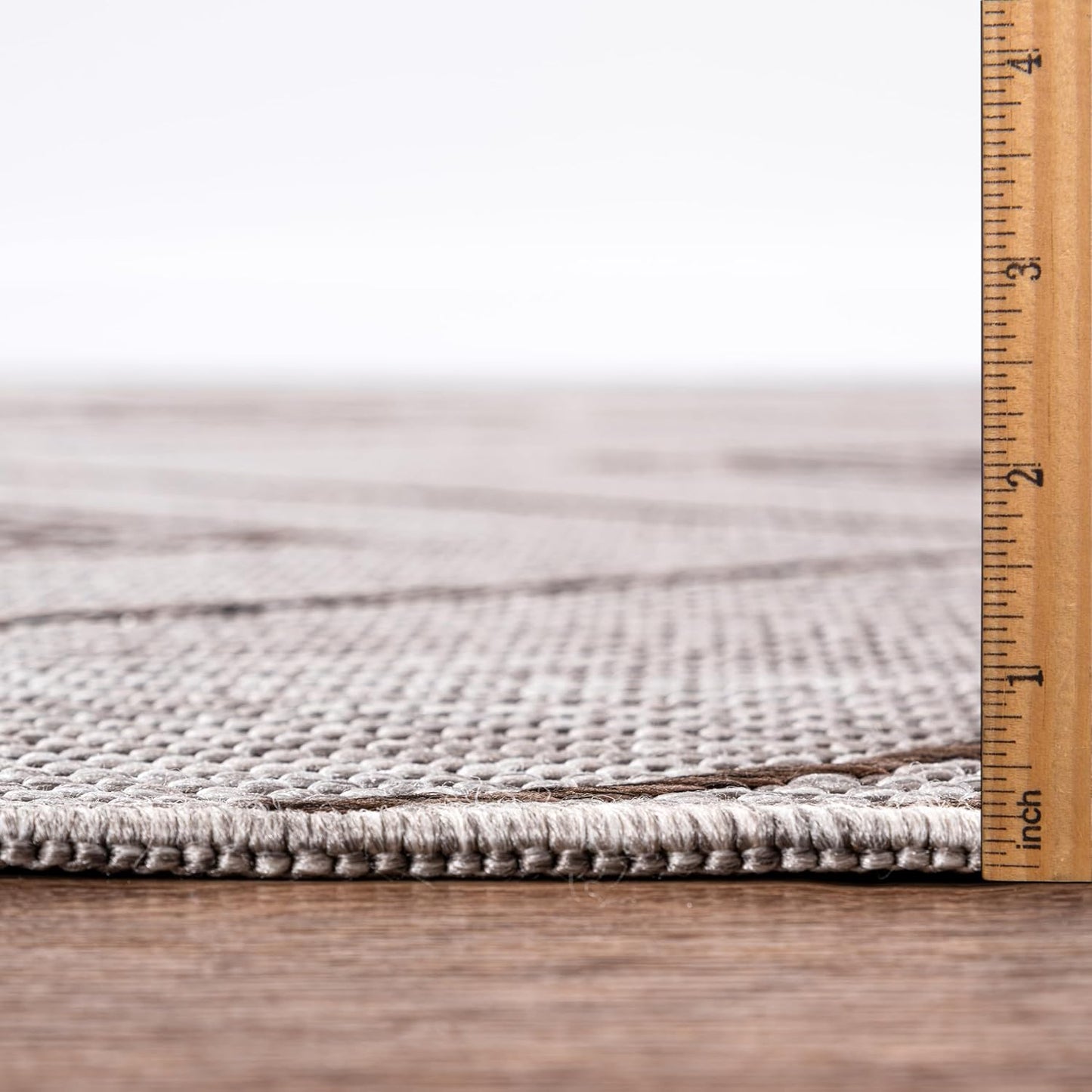 Keen Home Design Terrace Outdoor Area Rug - 6x9 Washable Indoor/Outdoor Rug for Patio, Kitchen, Balcony, Beach, Garden, Deck and Porch, Size: 6'x8'10"