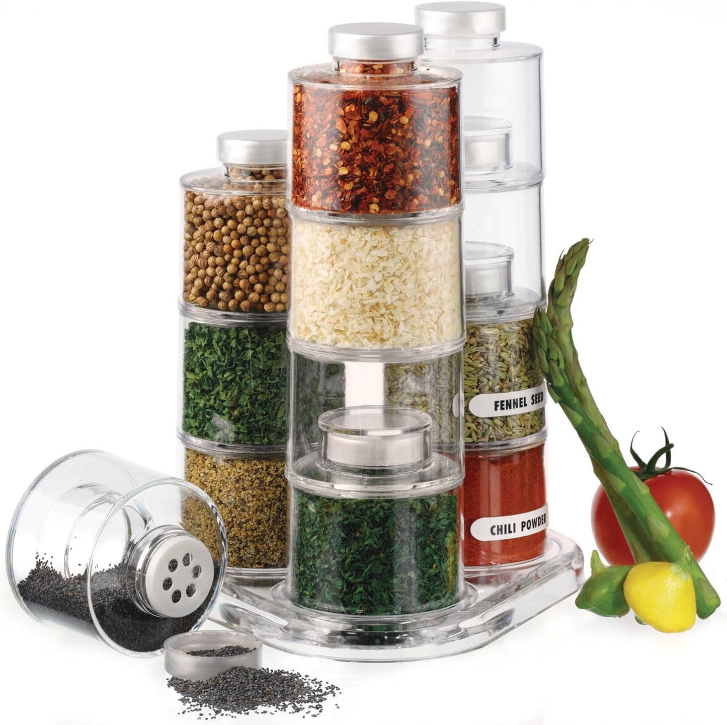 Prodyne Spice Tower, 12 Bottle