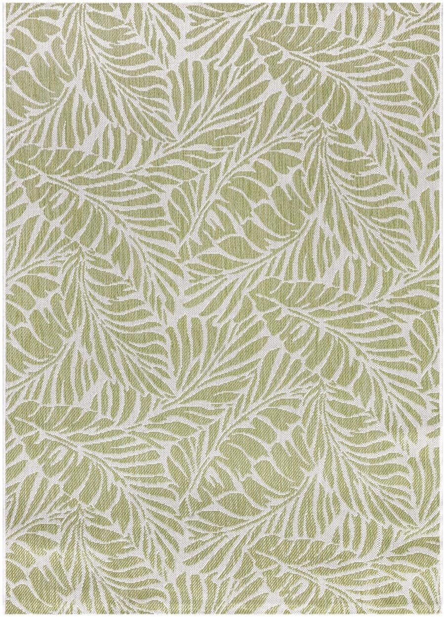 Keen Home Design Terrace Outdoor Area Rug - 6x9 Washable Indoor/Outdoor Rug for Patio, Kitchen, Balcony, Beach, Garden, Deck and Porch, Size: 6'x8'10"