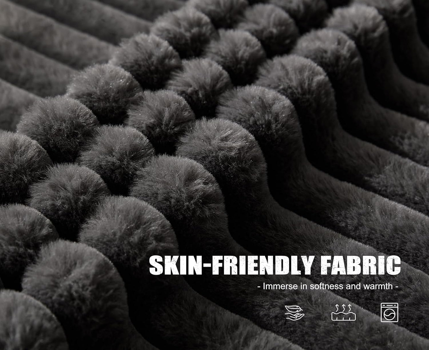 Modular Sectional Sofa 2 Seater Loveseat Modular Couch with Deep Seat Memory Foam Cloud Chair with Pillows Oversized Sectional Sofa for Living Room Bedroom (Strip Grey, Loveseat)