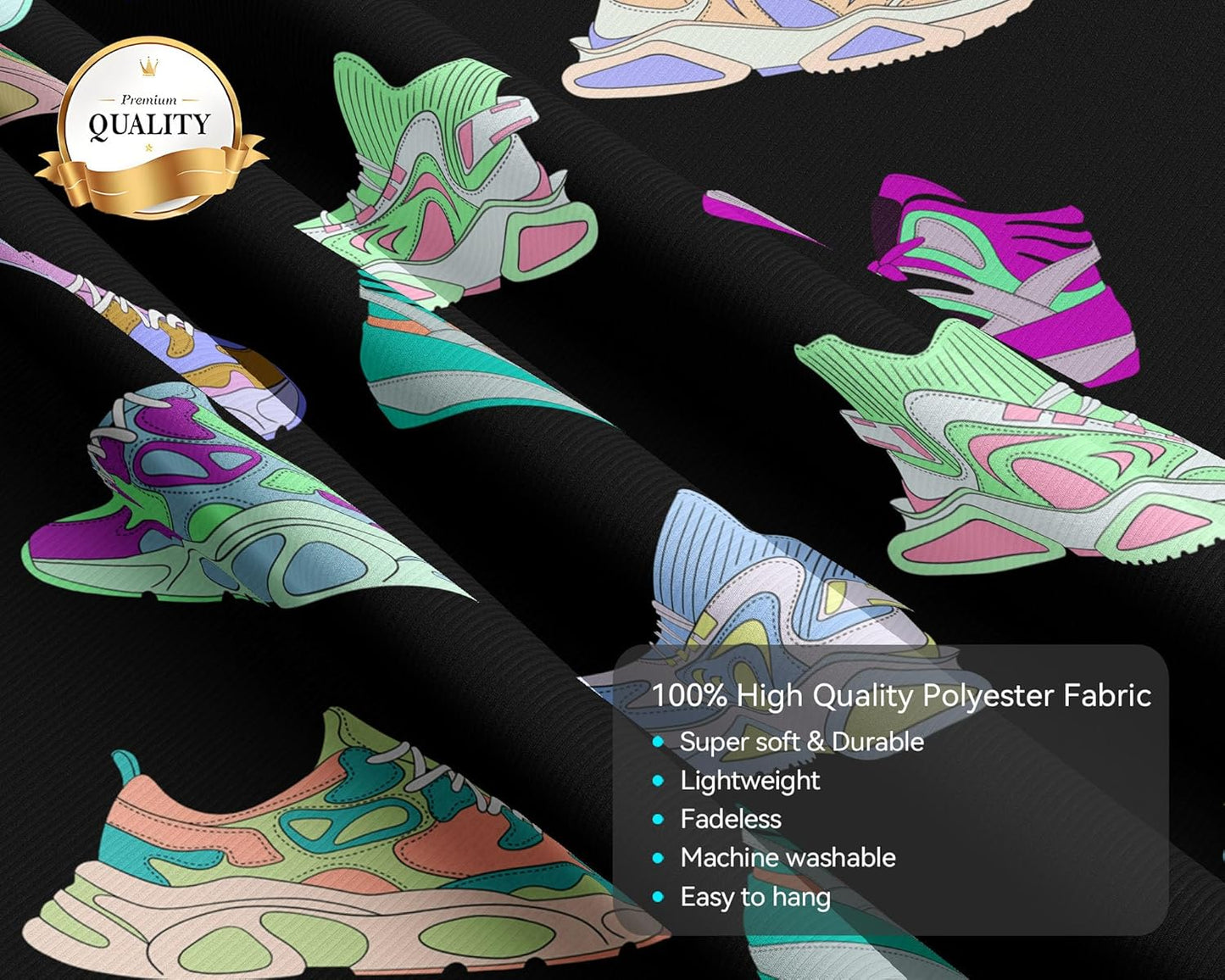 dueeia Sneaker Tapestry Wall Hanging Basketball Shoes Sports tapestries for Teen Boys Mens Bedroom Aesthetic Living Room Dorm Wall Decor (59.1"x51.2")