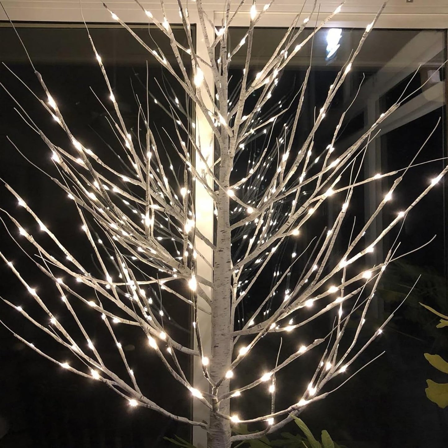 Twinkle Star Lighted Birch Tree for Home Wedding Festival Party Christmas Decoration (4 ft)