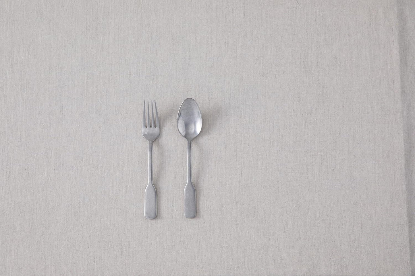 Fortessa Ashton 18/10 Stainless Steel, 2 Piece Serving Set, Antiqued Silver