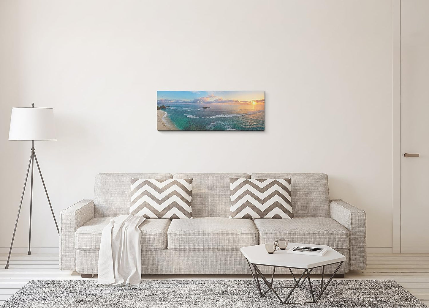 BuildASign Custom Canvas Prints with Your Photos – Personalized Picture To Canvas Wall Art, Perfect for Home Decor, Gifts & Keepsakes, Ready to Hang (12" L x 36" W x .75”D)