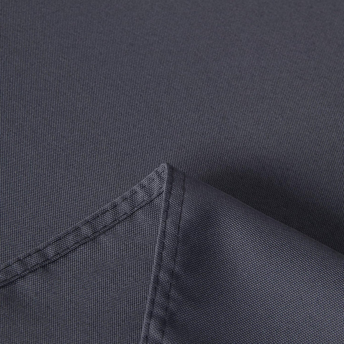 sancua Rectangle Tablecloth - 90 x 156 Inch - Water Resistant Spill Proof Washable Polyester Table Cloth, Decorative Fabric Table Cover for Dining Tables, Buffet Parties and Camping, Grey