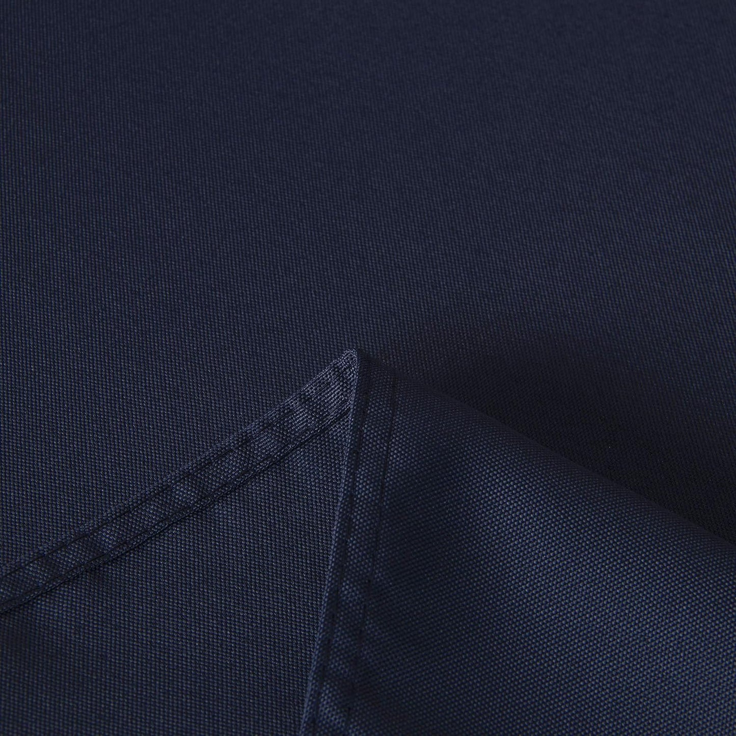 sancua Rectangle Tablecloth - 60 x 120 Inch - Stain and Wrinkle Resistant Washable Polyester Table Cloth, Decorative Fabric Table Cover for Dining Tables, Buffet Parties and Camping, Navy