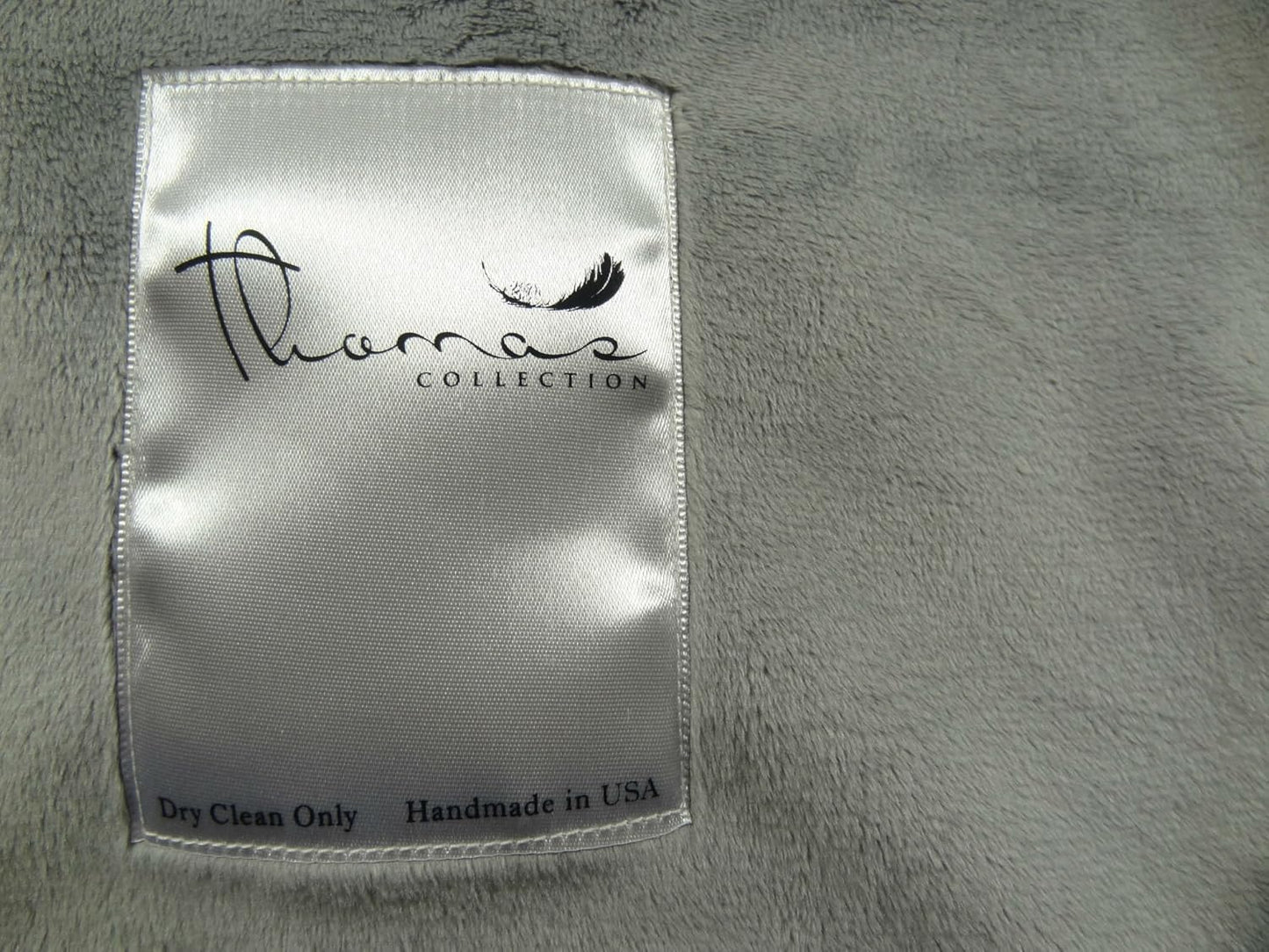 Gray Black White Faux Fur Oversized Blanket and Bedspread - Tibet Fox Fur - Gray Black White Luxury Faux Fur - Soft Faux Fur Blankets, Bedspreads and Throws, Handmade in USA, 16438