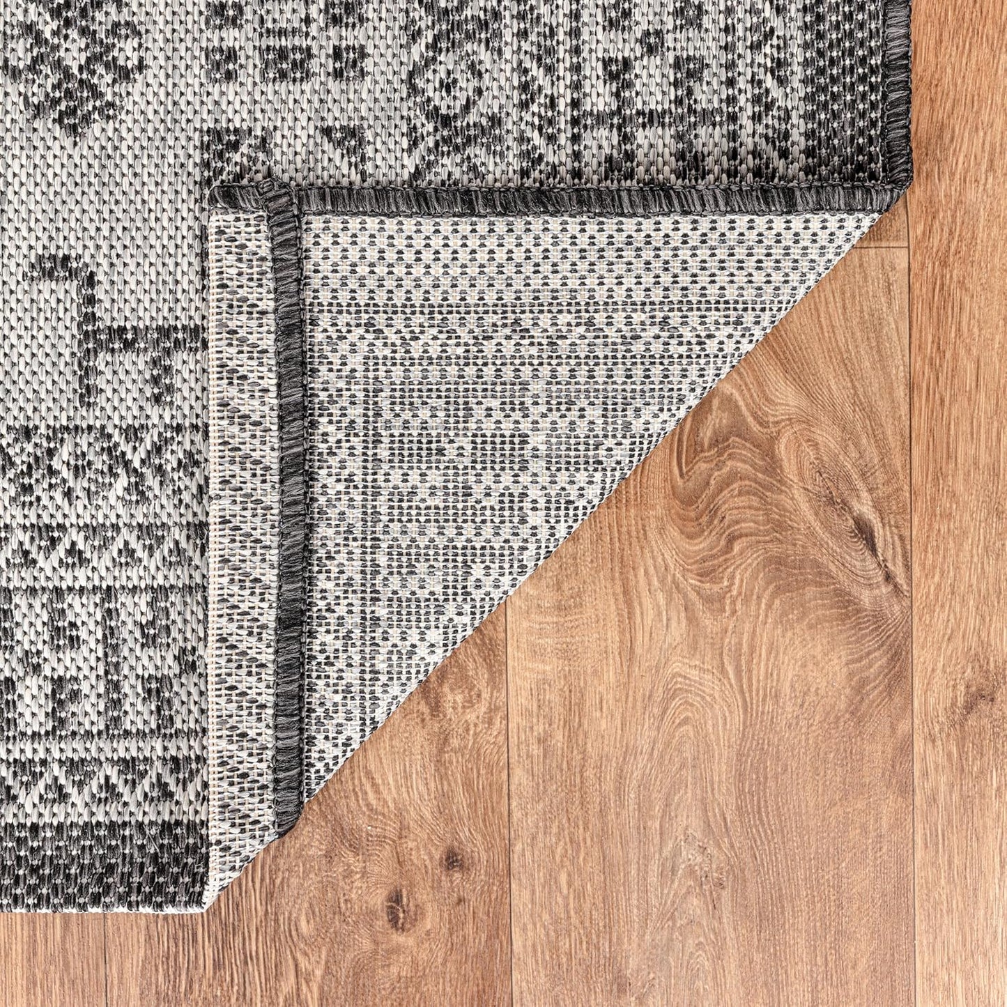 Keen Home Design Terrace Outdoor Area Rug - 8x10 Washable Indoor/Outdoor Rug for Patio, Kitchen, Balcony, Beach, Garden, Deck and Porch, Size: 7'7"x10'