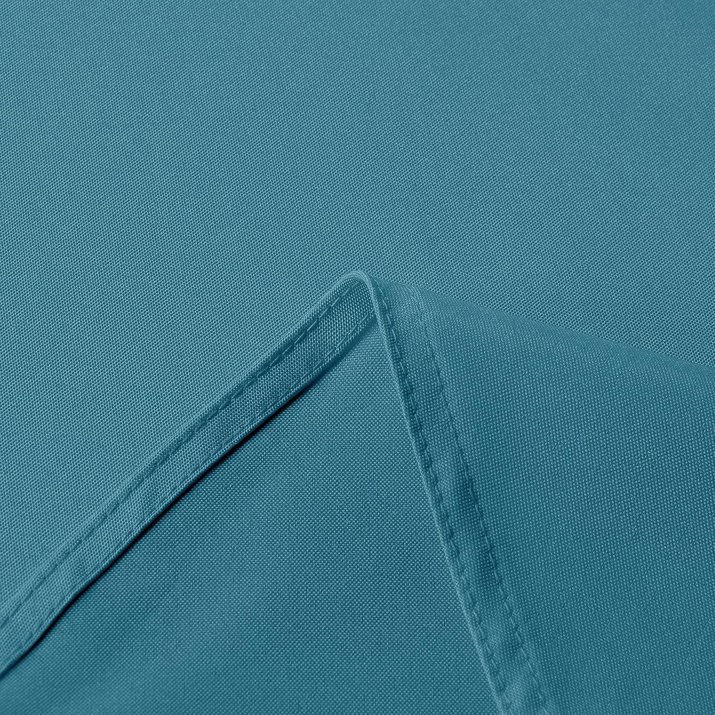 sancua Square Tablecloth - 54 x 54 Inch - Stain and Wrinkle Resistant Washable Polyester Table Cloth, Decorative Fabric Table Cover for Dining Tables, Buffet Parties and Camping, Teal