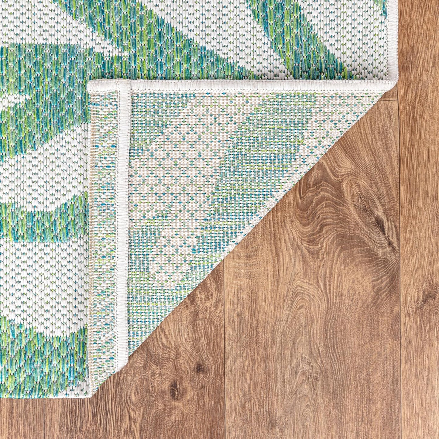 Keen Home Design Terrace Outdoor Area Rug - 9x12 Washable Indoor/Outdoor Rug for Patio, Kitchen, Balcony, Beach, Garden, Deck and Porch, Size: 8'10"x12'